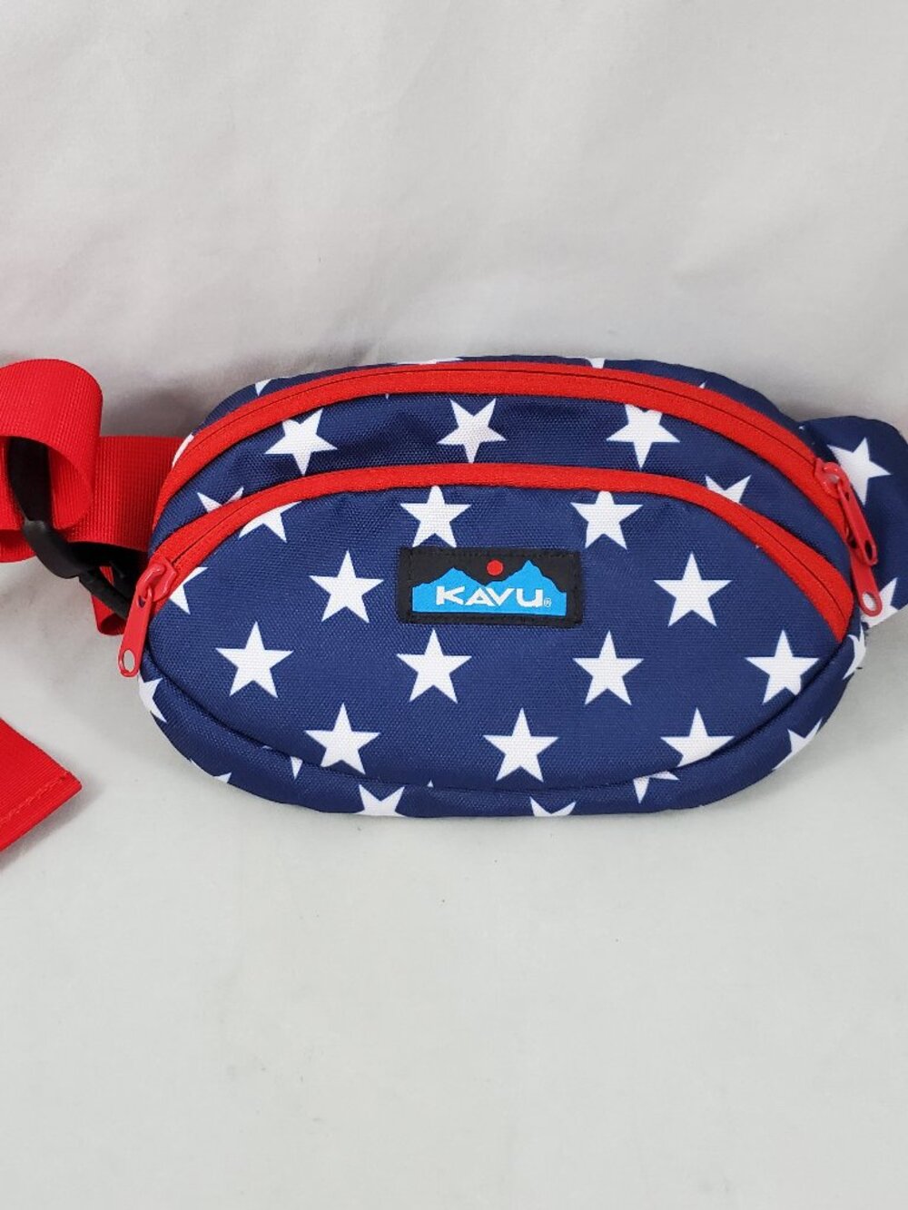 Kavu Spectator Waist Pack Special Edition Stars America Red White Blue Fanny Bag